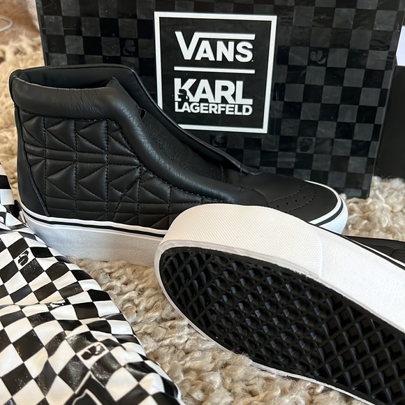 Vans Karl lagerfeld sk8 high laceless - Picture 3 of 6